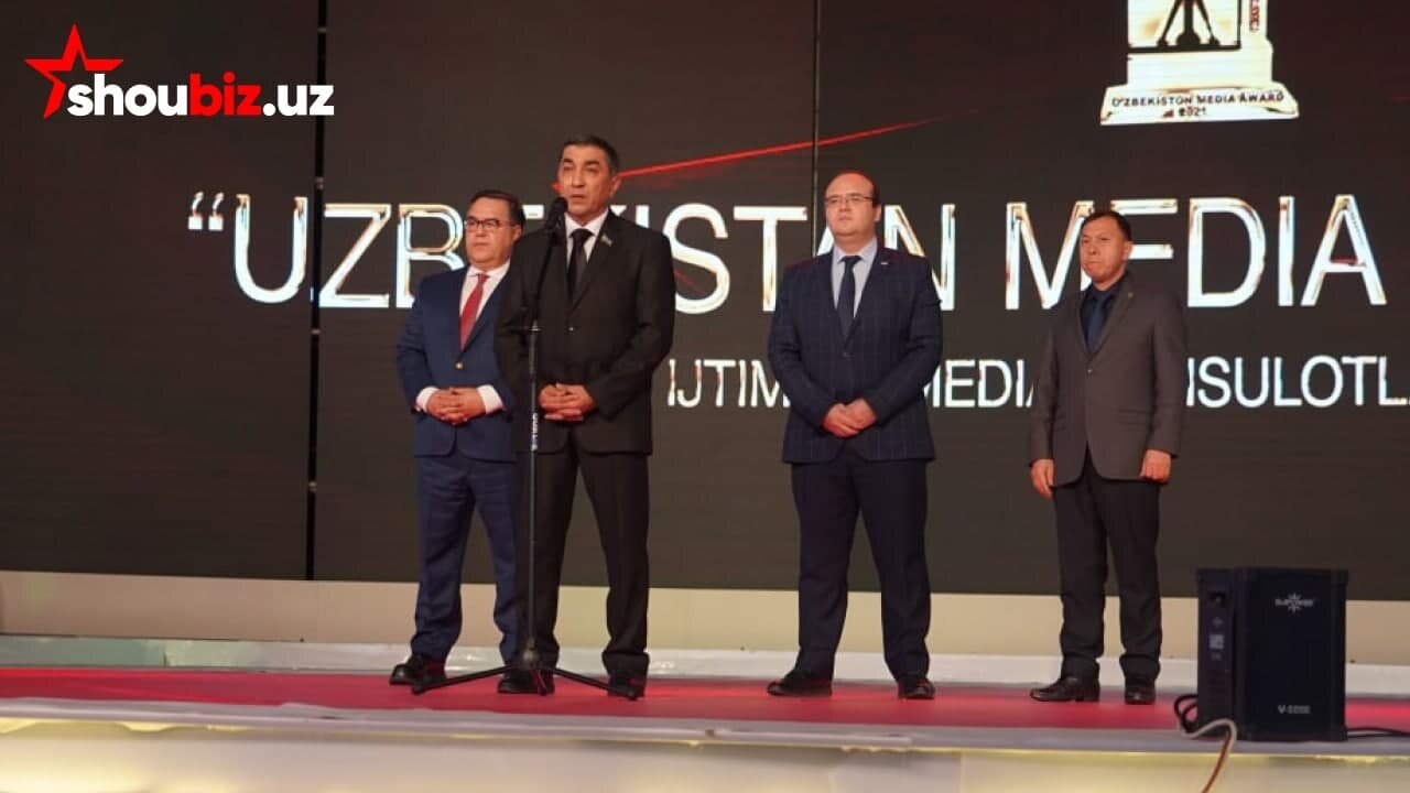 «Uzbekistan media award 2021» танловининг тақдирлаш маросими бўлиб ўтди